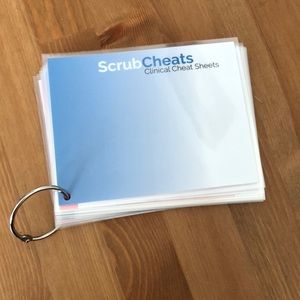 Scrub cheats for nurses/nursing students